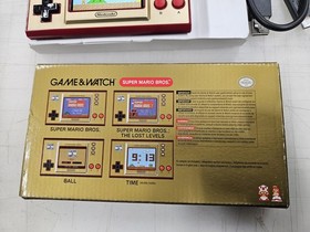 Nintendo Super Mario Bros Handheld Game and Watch 35th Anniversary Edition GUC