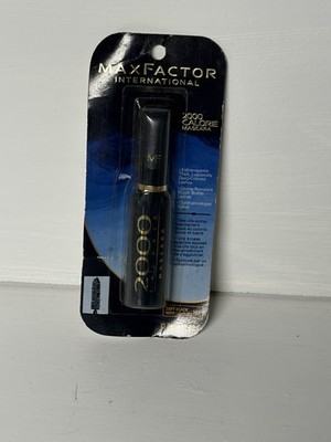 Max Factor 2000 Calorie Mascara Soft Black #102 Thickening Clump Resistant 12mL