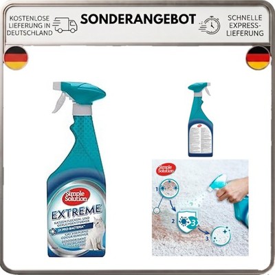 Simple Solution Extreme Katzen Flecken- und Geruchsentferner 750 ml