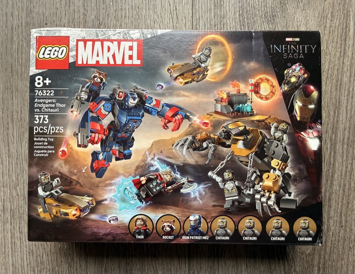 LEGO MARVEL: Marvel Avengers: Endgame Thor vs. Chitauri 76322, The