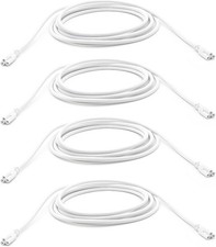 10FT 118-7/64" T5T8 Tube Light Fixture LED Linkable Cord, Double End Connector