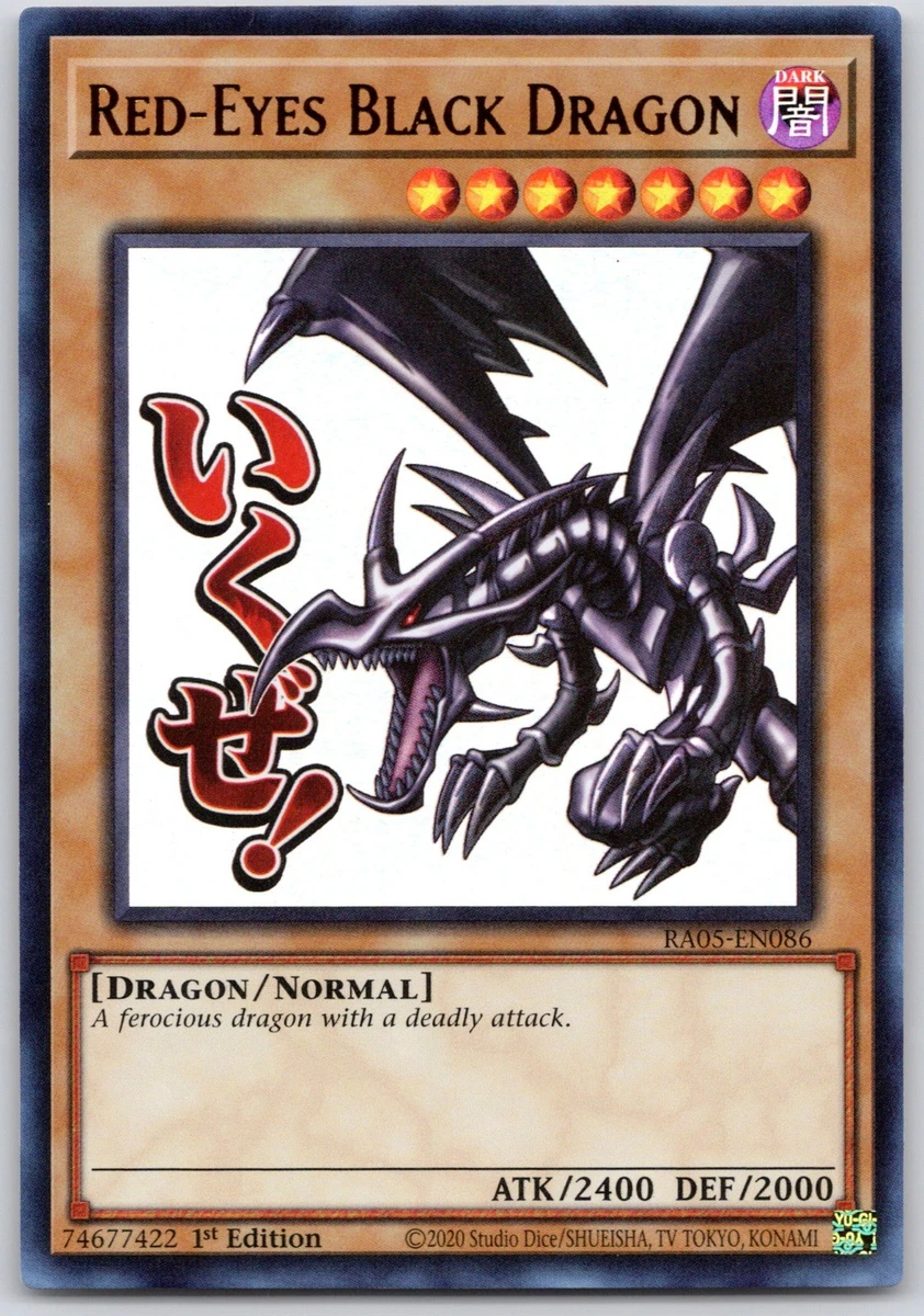 Red-Eyes Black Dragon RA05-EN086 Rarity Collection 5 for sale | eBay