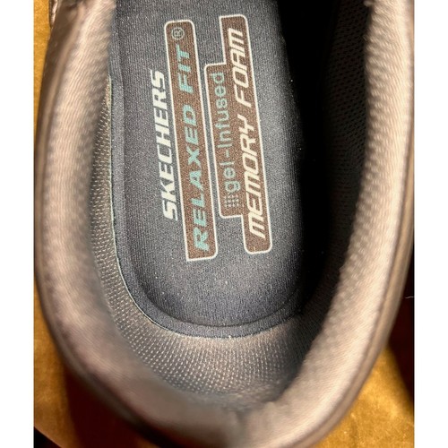 Skechers Relaxed Fit Segment The Search Herren Halbschuhe Schwarz Größe 10,5 Freizeit - Bild 6 von 6