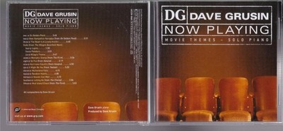 Dave Grusin Now Playing: Movie Themes Solo Piano