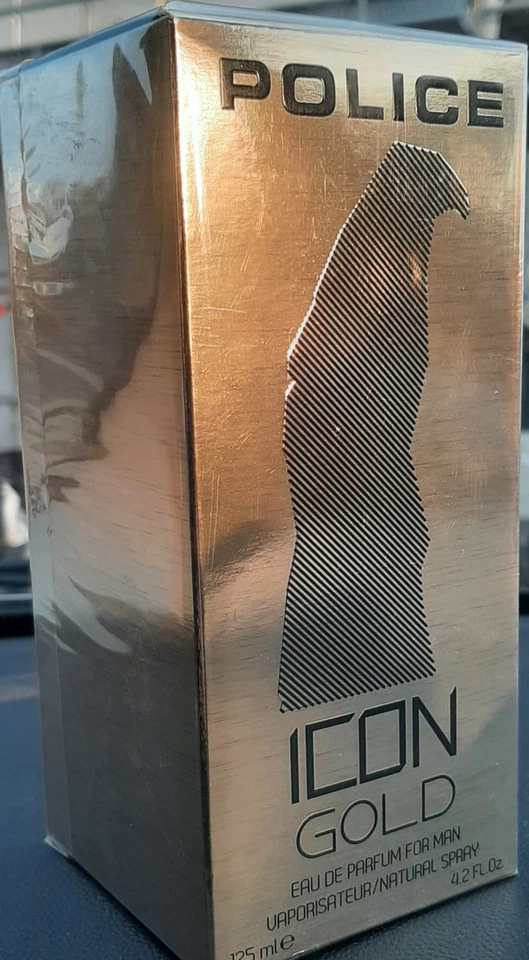 Police Icon Gold EDP 125ml Brand New Sealed Discontinued - image 3 of 4