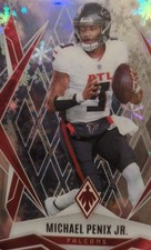 2025 Panini Phoenix - Michael Penix Jr. #7 Silver Winter