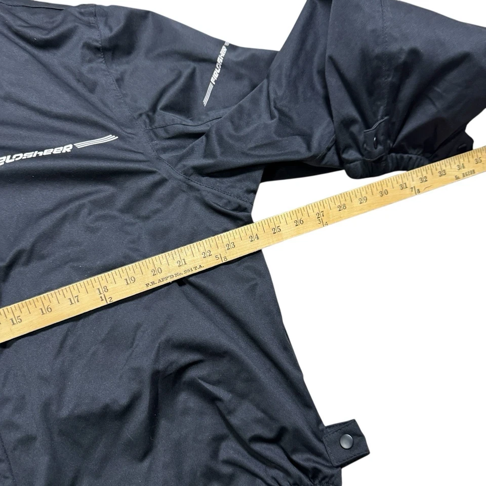 Fieldsheer Motorcycle Jacket Size 2XL Black Poly Mesh Lining Heavy Duty Zipper - Image 4 of 4