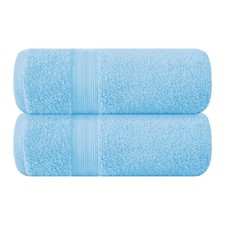 Cotton 2 Pack Oversized Bath Towel Set, Large Bath Towels 27x54, Ultra Soft, ...