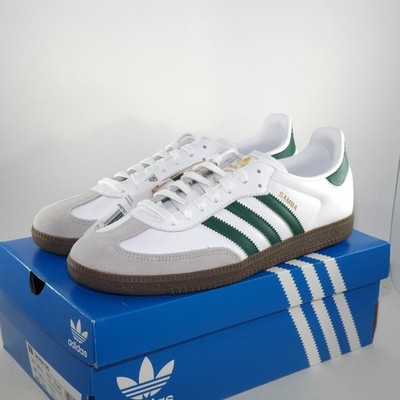 Adidas Samba OG Cloud White Collegiate Green JH8797 Brand New Mens US 10