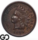 1899 Indian Head Cent Penny, BU