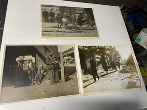 Lot of Antique People PHOTOGRAPH s 11" x 14" 1930 - 40's
