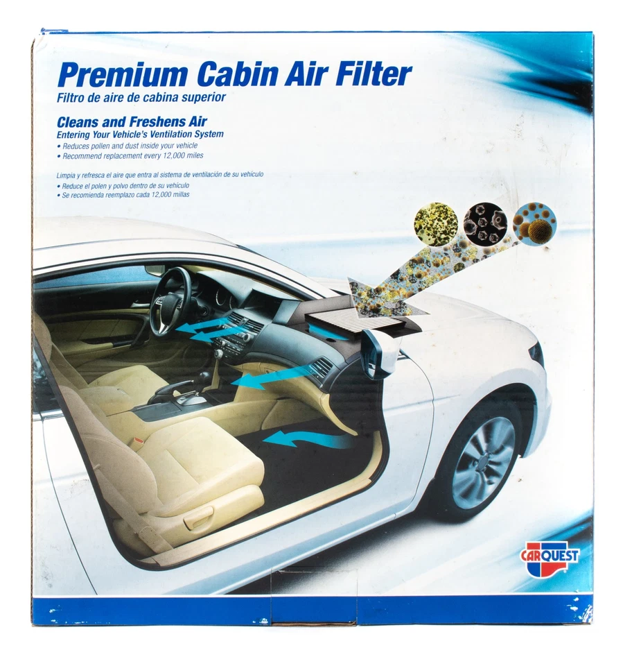 Carquest Premium Cabin Air Filter Fits 1991-1995 Acura Legend Part Number 90095C Foto 3 de 4