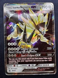 Dusk Mane Necrozma GX - SM102 - SM Black Star Promo Holo