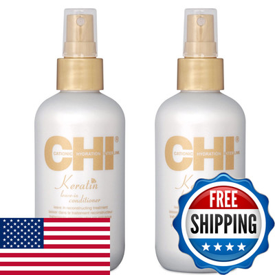 Chi Keratin Leave-In Conditioner White 12 Oz Pack Of 2