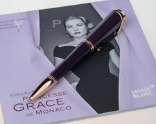 PENNA A SFERA MONTBLANC MUSE EDITION PRINCESSE GRACE DE MONACO / VIOLA 106633