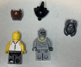LEGO ** PHARAOH'S QUEST ** LOT  Cursed Cobra Statue 7325/7306/853176