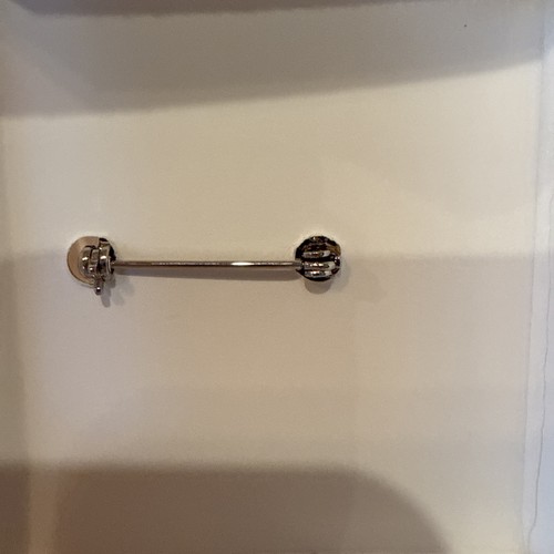 The Vatican Library Silver tone Crucifix Cross Pendant Pin - Picture 4 of 6