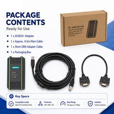 USB MPI Adapter Cable for Siemens S7-200/300/...