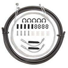 Universal Bike Brake Cable Housing Kit With 1 As shown in the picture, Black