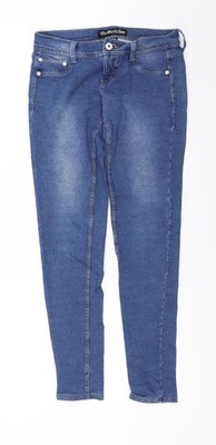 Vanilla Star Damen Blue Denim Skinny Jeans Größe 26 in L26 in