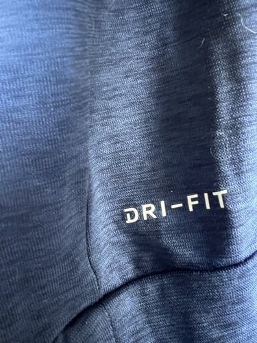 Nike Boys Youth Dri-Fit Breathe Top Hoodie Light Run ~ Sz M ~ Blue ~ EUC - Picture 4 of 9