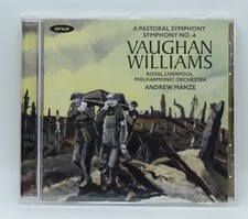 VAUGHAN WILLIAMS A Pastoral Symphony Symphony No. 4 Andrew Manze Classical CD