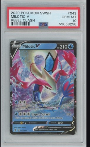 Milotic V graded PSA 10 for sale on eBay