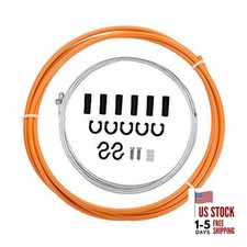 Bike Shifter / Derailleur Cable & Housing Set Orange