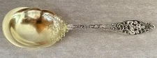 RARE STERLING SILVER OLD DOMINICK HAFF LABORS OF CUPID LOBSTER BERRY SPOON 1905