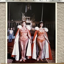 Rita Hayworth Claudia cardinale the circus worlds 1965 movie 8x10 Kodak photo Rita Hayworth Claudia cardinale the circus worlds 1965 movie 8x10 Kodak photo