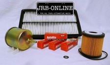 FORD ESCAPE MAZDA TRIBUTE OIL FUEL AIR FILTER SPARK PLUGS KIT 04-on 2.3 ZB ZC ZD