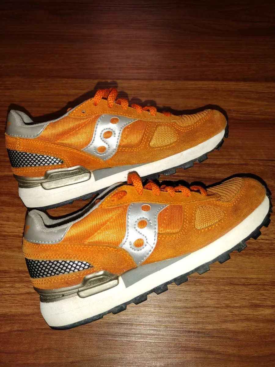 Vtg Saucony Womens Shadow Original Orange Running Shoes Size 6 eBay