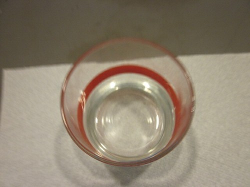 Bacardi Rum Rocks Lowball Fußball Glas gebraucht RED LINE - Bild 2 von 4