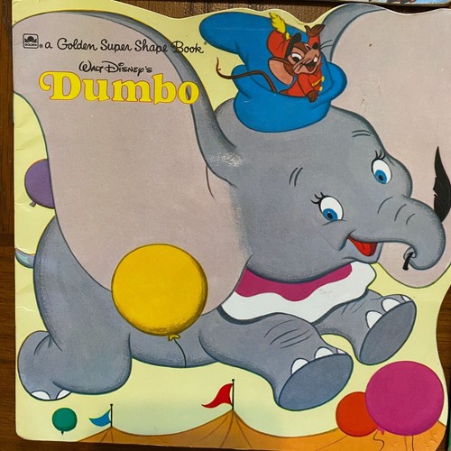 VTG Golden Super Shape book lot Disney Sesame Street Beauty Beast Little Mermaid - Foto 6 di 16