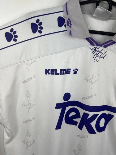 Real Madrid Kelme 1996-1997 Home jersey t-shirts size XL - Picture 6 of 13