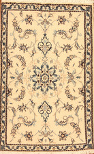 Orientteppich Echter Handgeknüpft Perserteppich (140 x 90)cm NEU Brücke  3540
