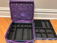 TRAVEL JEWERLY PURPLE CASE