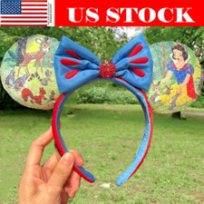 Minnie Ears 1930 Disney Exclusive Decades 100 Years Snow White Headband US