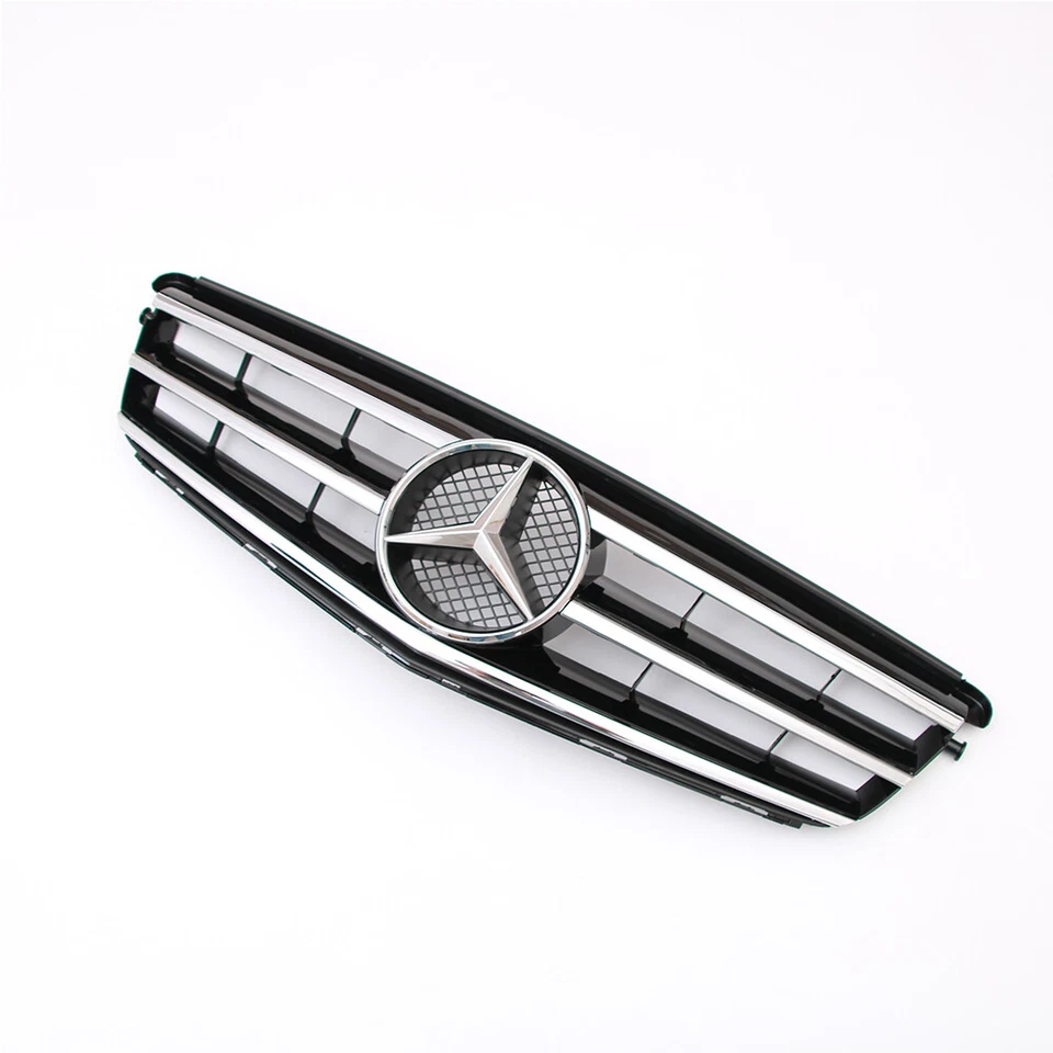 Sport Style Front Grille w/Star For Mercedes Benz 2008-2014 W204 C250 C300 C350 Foto 4 de 4
