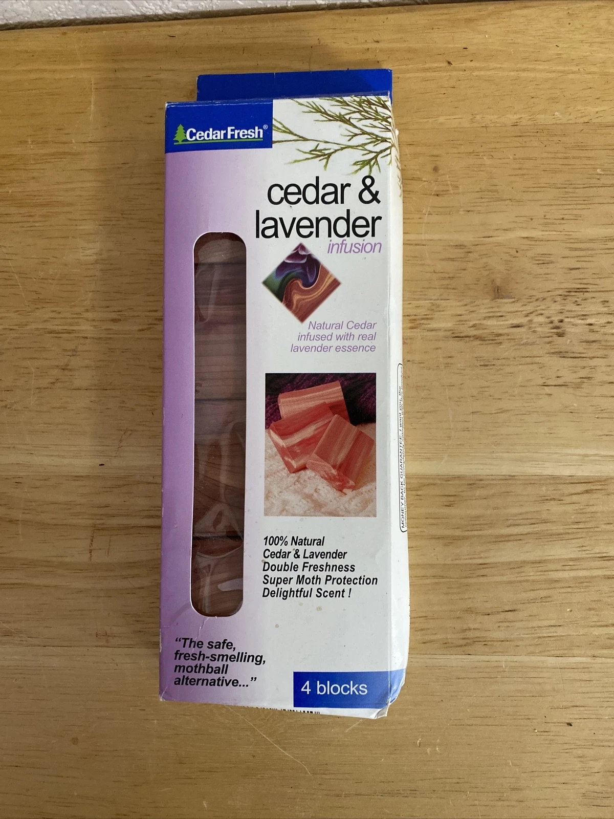 Household Essentials Cedar Fresh Blocks Infused With - Thumbnail 3