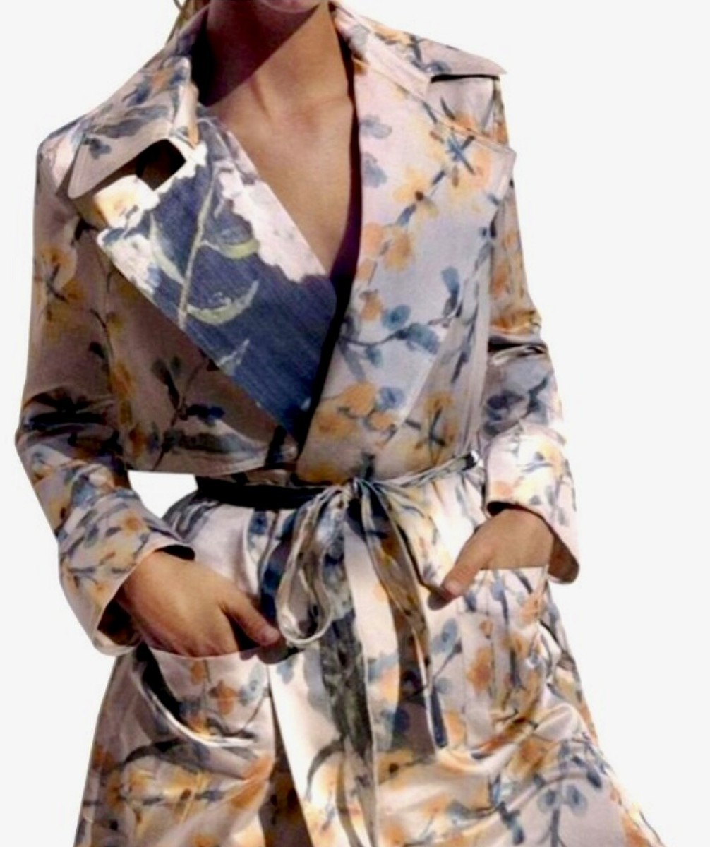ZARA Studio Limited Edition RARE FLOWY FLORAL Print Long
