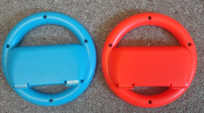 Rocketfish Joy-Con Racing Wheel 2 Pack for Nintendo Switch **OPEN BOX NEW**
