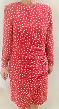 Vintage Stanley Platos Martin Ross Long Sleeve Dress for Saks Fifth Ave, Size 10