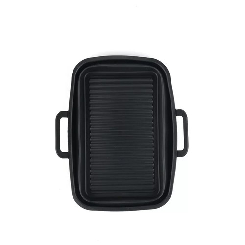 2x Olla de Silicona para Freidora de Aire Doble Cesta Forros Bandeja para Hornear Apta para Ninja - Imagen 22 de 25