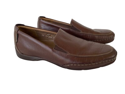 Mephisto‎ Mens Brown Leather Cool Air Slip On Driving Loafer Shoes Size US 13 Mephisto Men main image 4