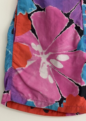 Allsaints “Mallorca” Swimming Shorts Pink Purple Tie-dye Small - Picture 5 of 14