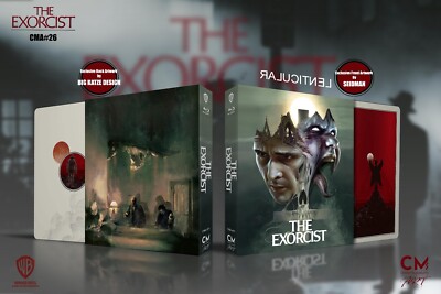 THE EXORCIST - LENTICULAR - FULL SLIP - CINEMUSEUM - MONDO - BLU-RAY