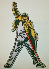 Freddie Mercury Queen PATCH Embroidered 5" x 3" Iron or Sew On FREE US Mail