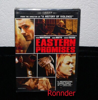 Eastern Promises DVD von David Cronenberg - RC 1 - kein dt. Ton - Neu - OVP -
