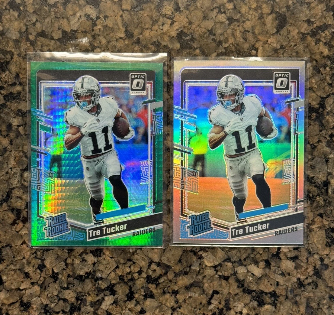 Tre Tucker trading card